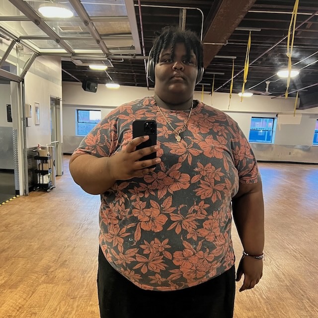 Patient before bariatric surgery